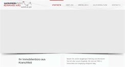 Desktop Screenshot of immobilienbuero-apel.com